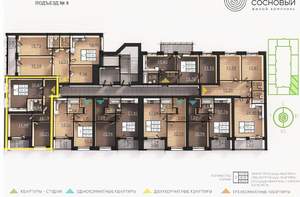 2-к квартира, вторичка, 58м2, 4/4 этаж