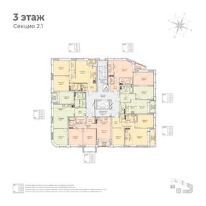 2-к квартира, вторичка, 58м2, 3/6 этаж