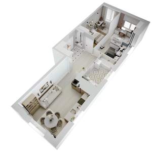 3-к квартира, вторичка, 67м2, 4/18 этаж