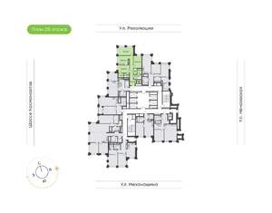 3-к квартира, вторичка, 81м2, 25/30 этаж