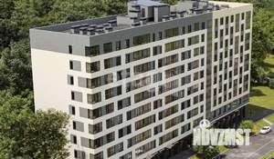 1-к квартира, строящийся дом, 43м2, 4/10 этаж