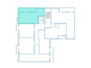 1-к квартира, вторичка, 47м2, 8/8 этаж