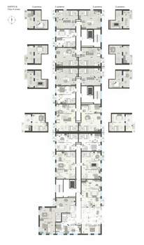 3-к квартира, вторичка, 58м2, 6/6 этаж