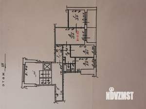 3-к квартира, вторичка, 52м2, 3/9 этаж