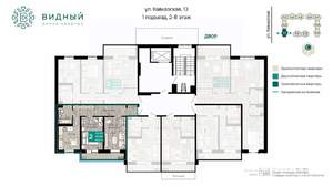 2-к квартира, вторичка, 53м2, 6/8 этаж