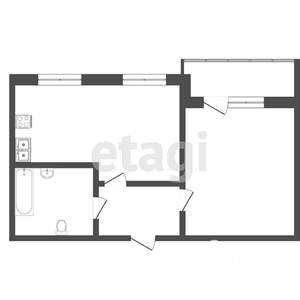 2-к квартира, вторичка, 60м2, 4/17 этаж