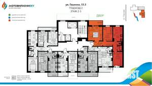 3-к квартира, вторичка, 73м2, 3/12 этаж