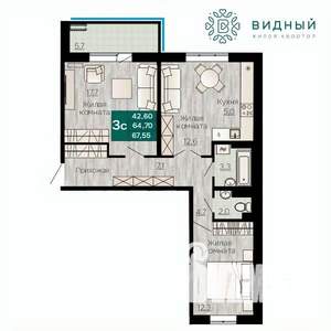 Фото квартиры на продажу (1)