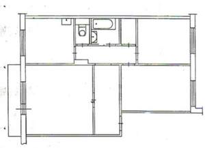 3-к квартира, вторичка, 66м2, 5/9 этаж