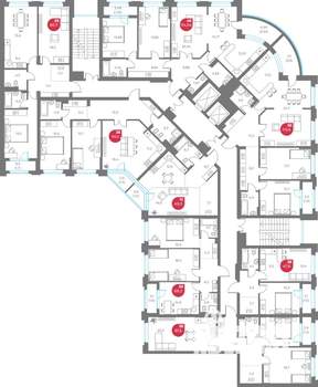 3-к квартира, вторичка, 94м2, 2/9 этаж
