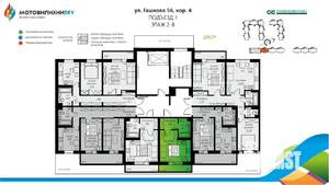 1-к квартира, вторичка, 25м2, 7/8 этаж