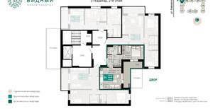 2-к квартира, вторичка, 48м2, 3/8 этаж
