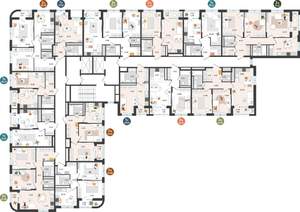 3-к квартира, вторичка, 63м2, 4/10 этаж