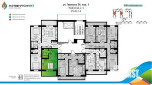 1-к квартира, вторичка, 24м2, 4/8 этаж