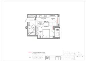 2-к квартира, вторичка, 36м2, 12/22 этаж