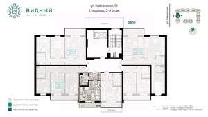 1-к квартира, вторичка, 25м2, 8/8 этаж