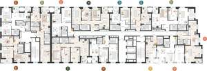 2-к квартира, вторичка, 56м2, 2/25 этаж