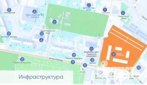 Студия квартира, строящийся дом, 30м2, 2/9 этаж