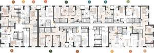 2-к квартира, вторичка, 45м2, 5/25 этаж