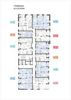 3-к квартира, вторичка, 86м2, 8/22 этаж