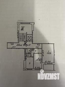 2-к квартира, вторичка, 44м2, 3/9 этаж