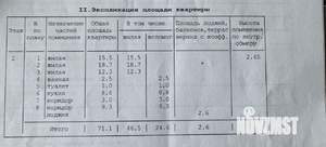 3-к квартира, вторичка, 71м2, 2/17 этаж