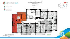 3-к квартира, вторичка, 62м2, 2/12 этаж