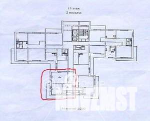 1-к квартира, вторичка, 42м2, 15/17 этаж