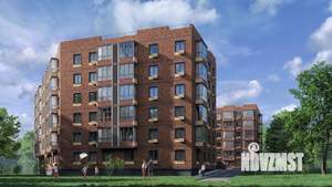 3-к квартира, строящийся дом, 73м2, 6/6 этаж