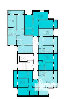 3-к квартира, строящийся дом, 83м2, 9/10 этаж