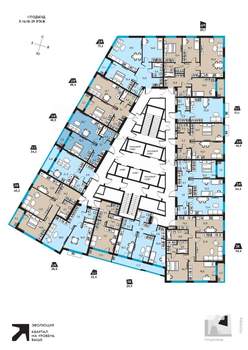 2-к квартира, вторичка, 65м2, 25/30 этаж
