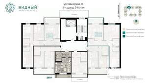 1-к квартира, вторичка, 25м2, 8/8 этаж
