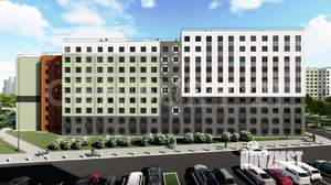 2-к квартира, строящийся дом, 42м2, 8/10 этаж