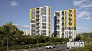 3-к квартира, строящийся дом, 52м2, 2/25 этаж