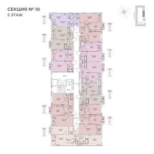 Студия квартира, строящийся дом, 36м2, 5/6 этаж