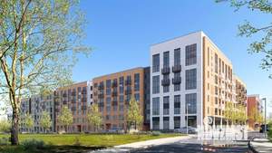 4-к квартира, строящийся дом, 100м2, 3/6 этаж