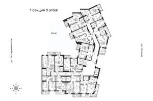 2-к квартира, сданный дом, 50м2, 3/6 этаж