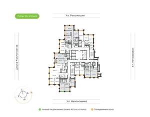 3-к квартира, вторичка, 81м2, 26/30 этаж