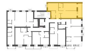 2-к квартира, вторичка, 67м2, 3/6 этаж