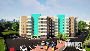 1-к квартира, вторичка, 37м2, 2/6 этаж