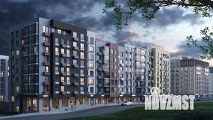 2-к квартира, вторичка, 56м2, 3/8 этаж