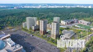 3-к квартира, строящийся дом, 64м2, 6/18 этаж