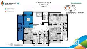 3-к квартира, вторичка, 56м2, 7/8 этаж