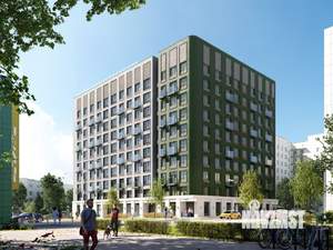 3-к квартира, строящийся дом, 65м2, 2/10 этаж