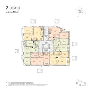 3-к квартира, вторичка, 63м2, 2/6 этаж
