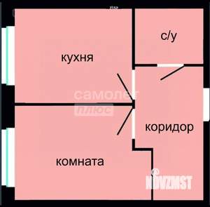 1-к квартира, вторичка, 38м2, 6/10 этаж