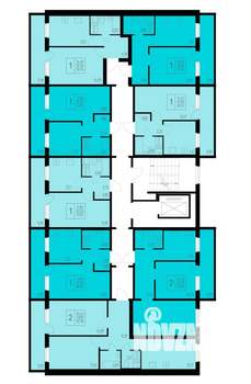 1-к квартира, строящийся дом, 34м2, 2/9 этаж