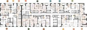 4-к квартира, вторичка, 75м2, 7/25 этаж