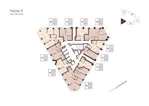 5-к квартира, строящийся дом, 114м2, 13/28 этаж