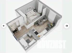 1-к квартира, вторичка, 35м2, 2/10 этаж